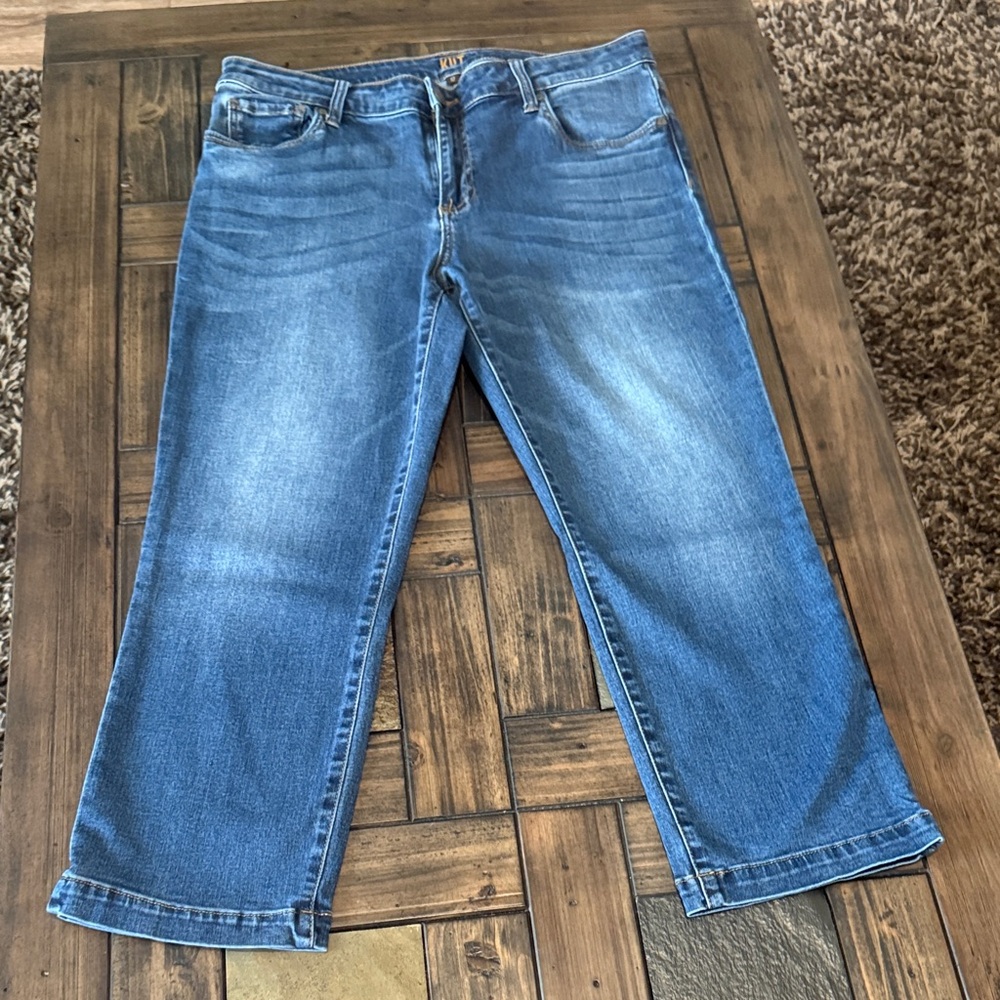 KUT Women's cropped Jeans- excellent condition - Picture 4 of 6